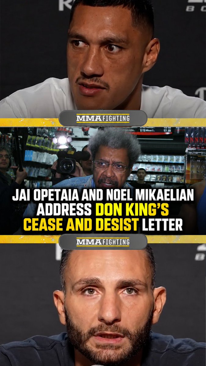 Jai Opetaia and Noel Mikaelian address Don King's cease and desist letter
