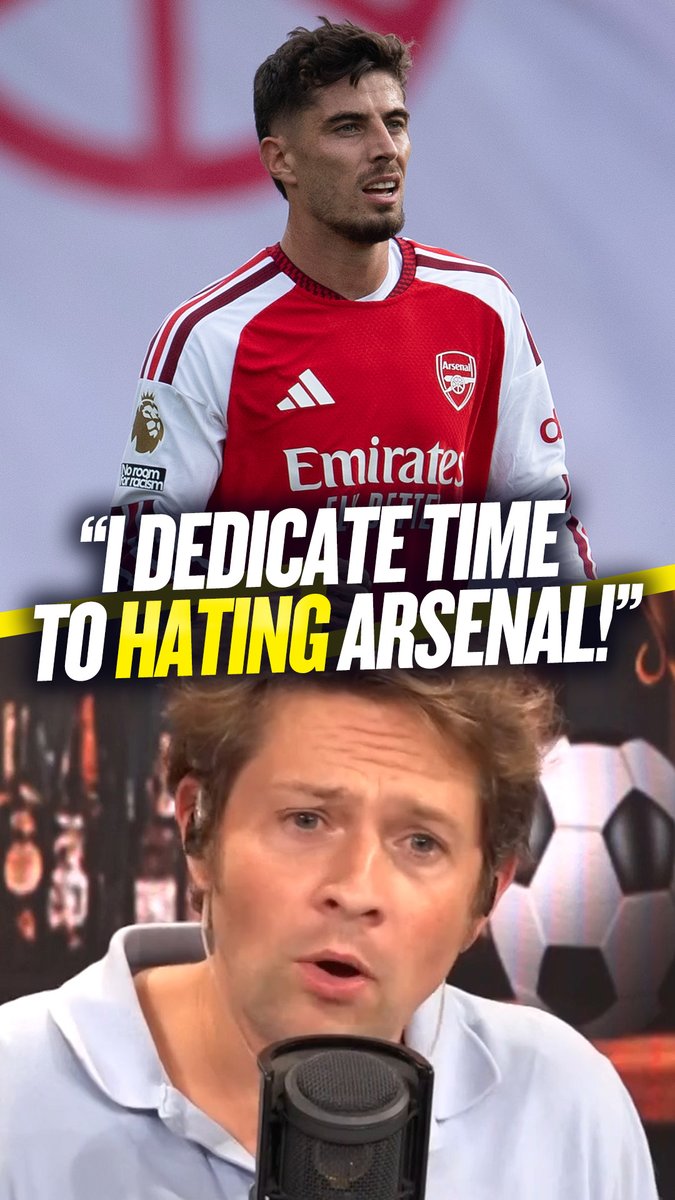 🤣 "I find time in my day to just acknowledge how passionately I dislike Arsenal football club." 👀 "Everything about them... I have a huge problem with them." Rory Jennings explains why he has such a hatred for Arsenal football club 😂