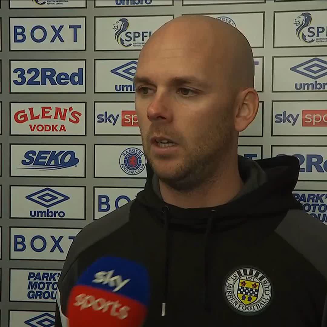 🗣️ “It hurts at the end because it feels like you deserve at least a point” St Mirren manager Craig McLeish after his side’s late loss away to Rangers ⤵️