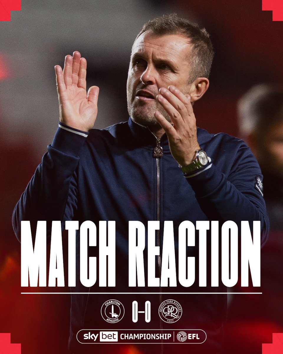 “The work rate and desire to keep a clean sheet has been outstanding.” 👊 Nathan Jones reflects on tonight’s 0-0 draw with Queens Park Rangers in SE7 🗣️ #cafc