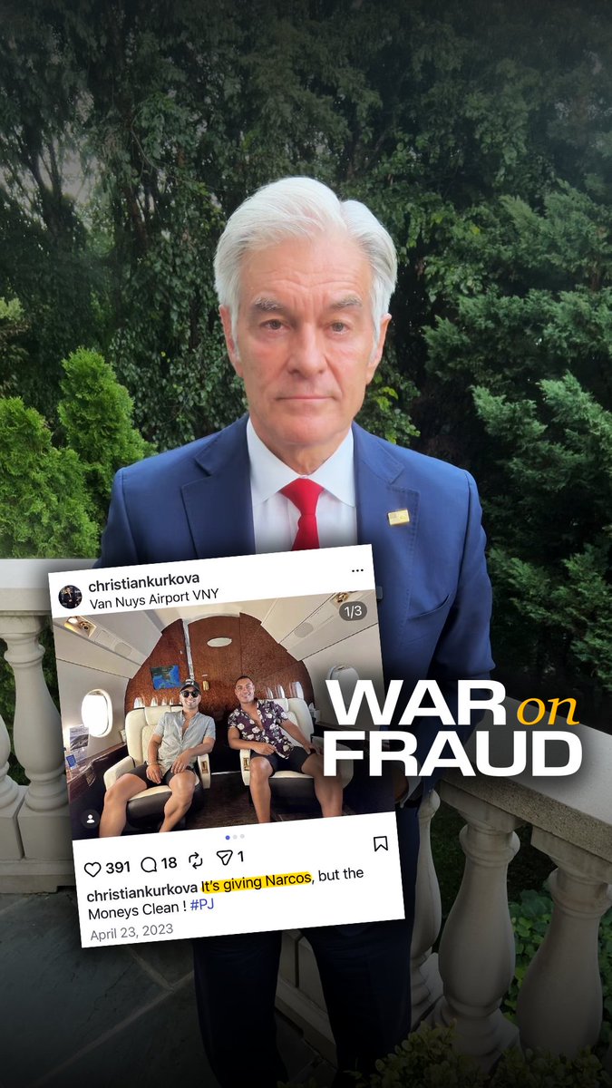 Defrauding Medicaid of over $40 MILLION and spending that money on an ultra-luxurious lifestyle? That's what Curtis Kurkova of California allegedly did with YOUR tax dollars. Now, thanks to reporting from Christopher Rufo — CMS is shutting him, and ‘HeroCare,' down.