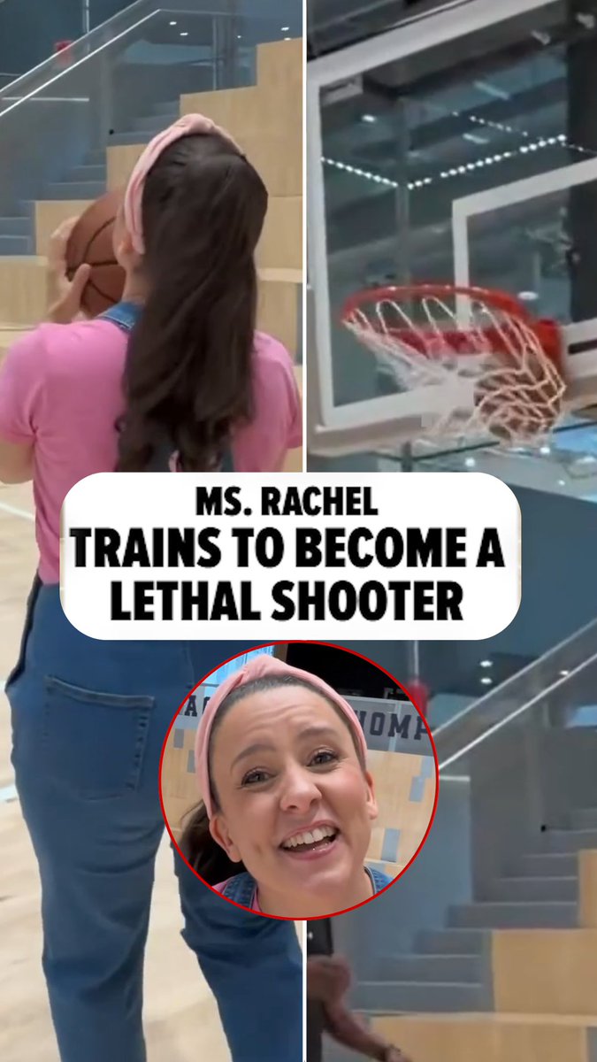 🏀⛹️ Ms. Rachel is moving like prime Steph Curry, thanks to the help of Lethal Shooter