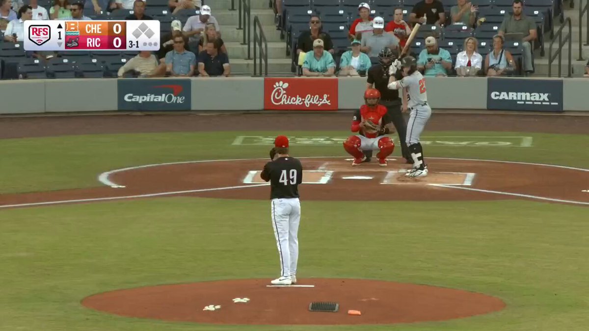 Hometown kid has a leadoff homer!