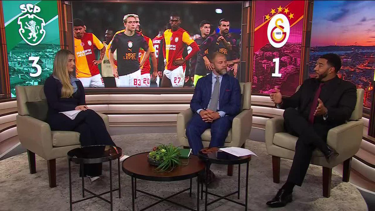 "He's had enough game time being the main man... now, he has to step up." Mike Grella and Troy Deeney on Rafael Leão after his sub appearance for Galatasaray against his former club Sporting 🇵🇹