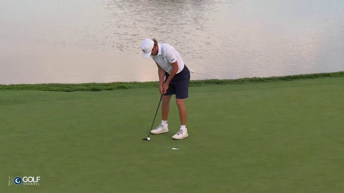 IT'S A YELLOW JACKET SWEEP! Georgia Tech Golf's freshman Max Emberson wins the individual Folds of Honor Collegiate title, while he and his teammates also capture the team victory 🐝