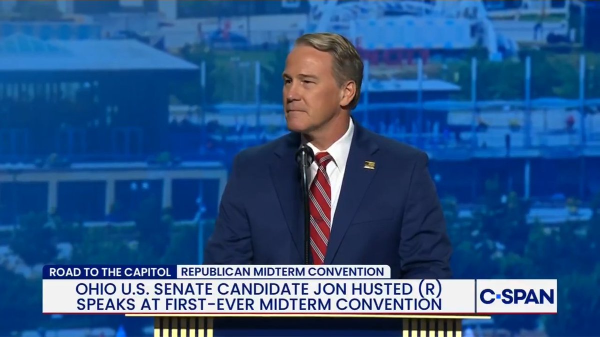 .Senator Jon Husted (R-OH) on opponent Sherrod Brown (D): "He fought to allow men in women's sports...he's not on our side."