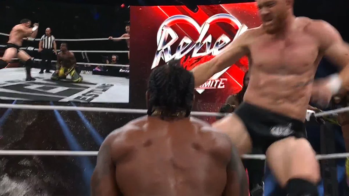 .Austin Creed is FIRED UP! 🔥 Watch Rebel Heart #AEWDynamite LIVE on TBS &amp; HBO Max