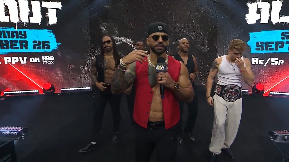 Signs of respect? Not on Lightskin Kingpin's watch! Watch Rebel Heart #AEWDynamite LIVE on TBS & HBO Max