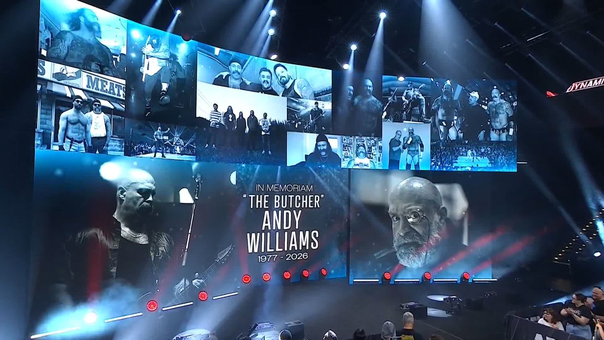 "We are worse off without Andy, but we are significantly better off for having had him at all." The world will miss "The Butcher" Andy Williams more than words can describe.