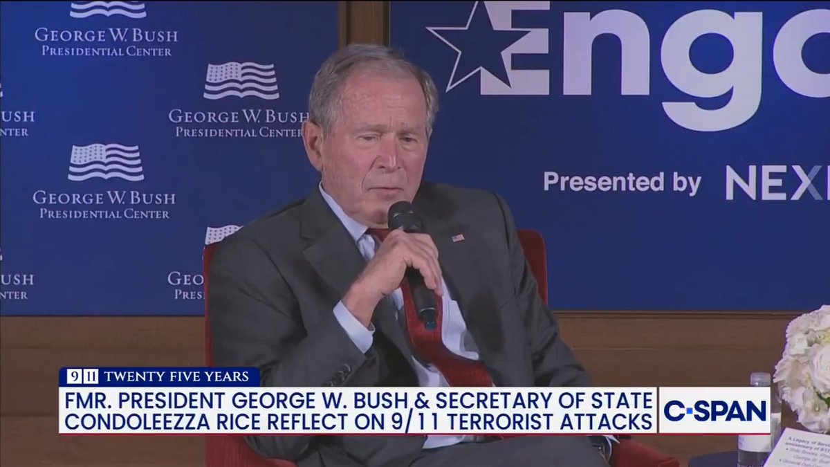 Former President George W. Bush on world leaders calling him on September 12, including the Japanese Prime Minister.