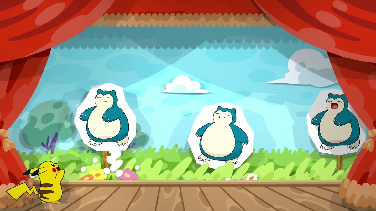 YouTubeチャンネル「ポケモン Kids TV」にて、「ポケカン! ~ポケモンをかぞえよう~」が公開中! 幕が上がるとポケモンたちが現れるよ。 ピカチュウといっしょに数えてみよう! ぜひ、見てね! #ポケモンKidsTV