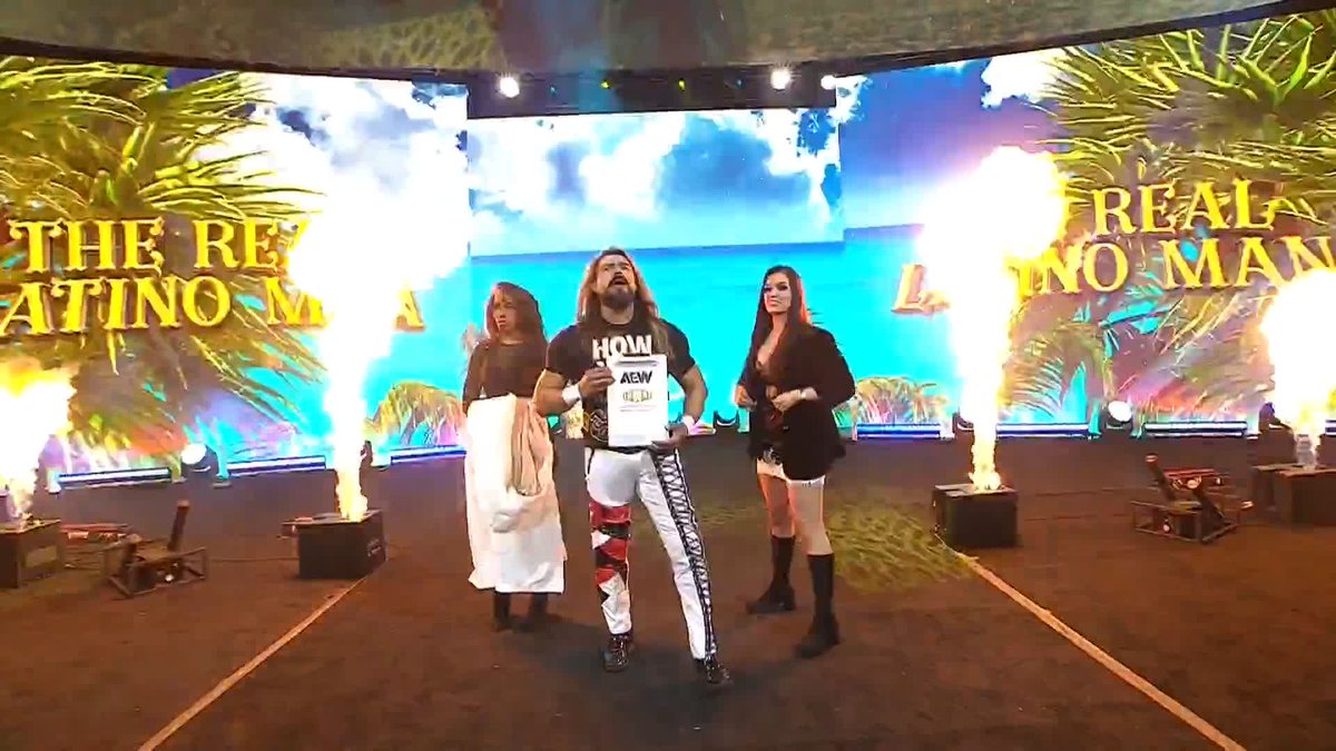 As AEW National Champion Andrade “El Idolo” The Real Latino Man! gets ready to defend his title, Renee Paquette has this report. Watch Rebel Heart #AEWDynamite LIVE on TBS & HBO Max