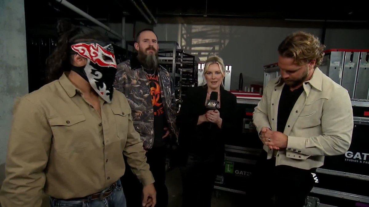 "Hell yeah, I think we're still a Trio!" Hangman &amp; Brodido Forever! But who's The Guapo?! Watch Rebel Heart #AEWDynamite LIVE on TBS &amp; HBO Max