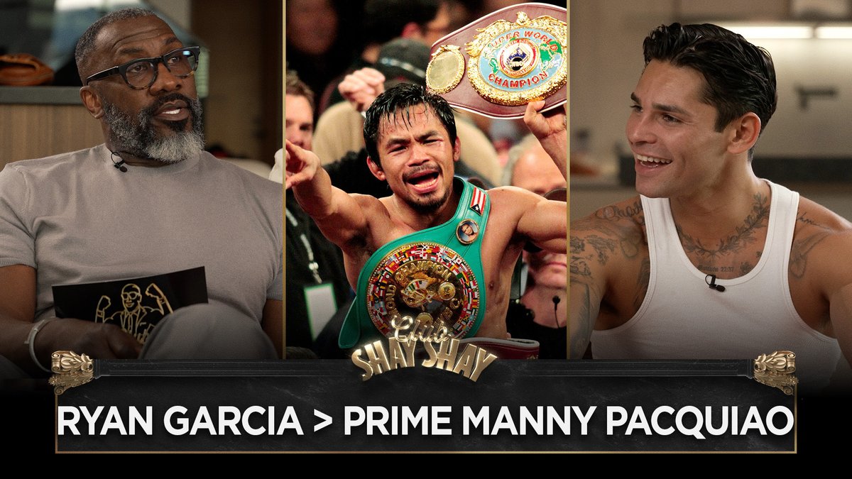 Ryan Garcia Says He’d KNOCK OUT PRIME Manny Pacquiao "I would beat him in his prime. I have all the attributes to beat him and if I'm at the top of my game, I'd probably knockout Pacquiao." - RYAN GARCIA