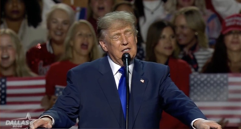 Trump: I'll come once, or twice, or three times