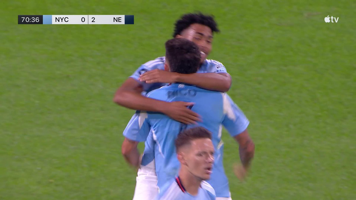 Luighi taps it home to bring New York City FC level!