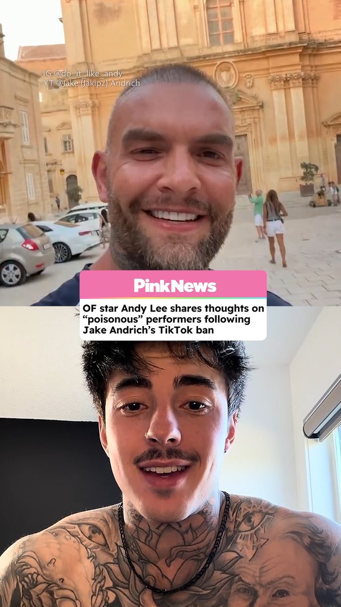 Straight OnlyFans creator Andy Lee has heaped praise on his gay audience, saying homophobic adult stars are “poisonous” to the industry. Read the full story ➡️