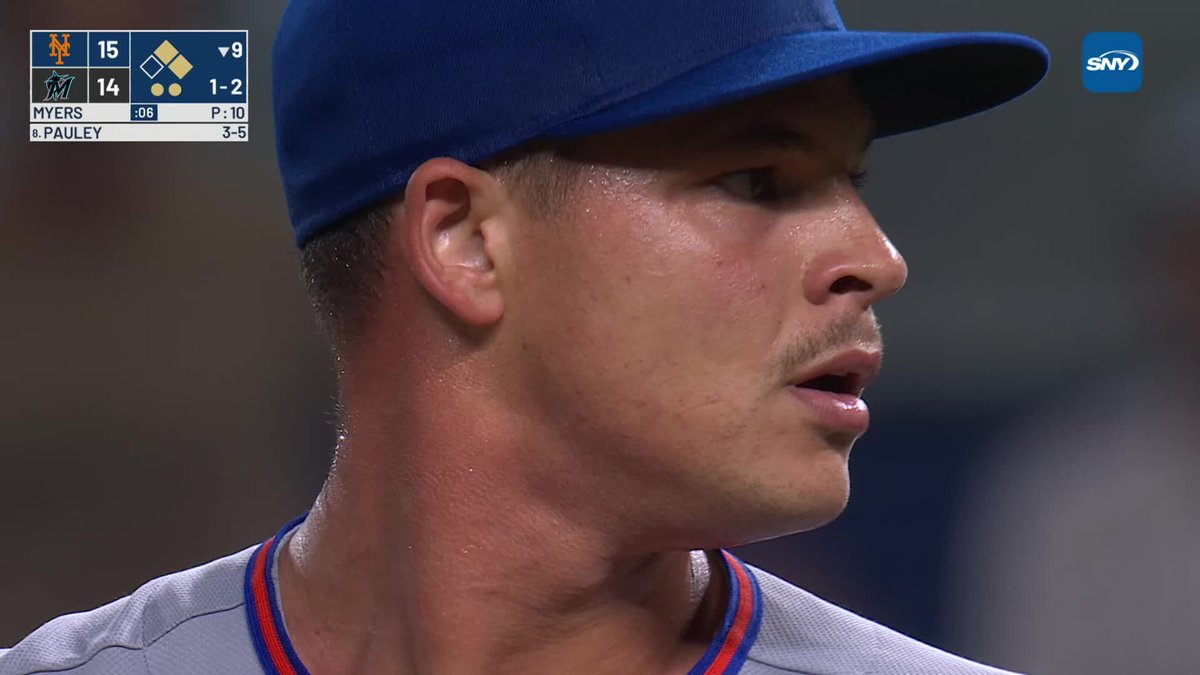 And breathe! Tobias Myers locks down the save and the Mets hang on to win 15-14!