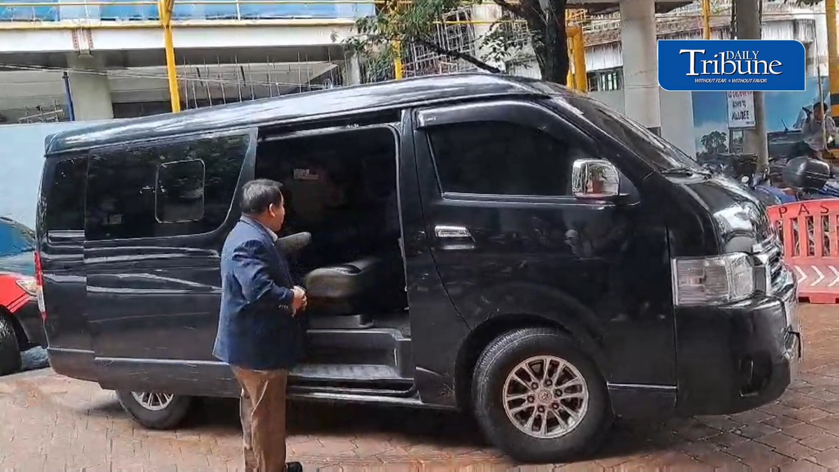 RISA, PERCI, LEILA KAKASUHAN Lawyer Ferdinand Topacio, counsel for detained pastor Apollo Quiboloy, arrives at the Pasig Prosecutor’s Office on Thursday, 10 September 2026, to file libel and cyberlibel complaints against Sen. Risa Hontiveros and Reps. Leila de Lima and Perci Cendaña. | Lisa Apacible #DailyTribune