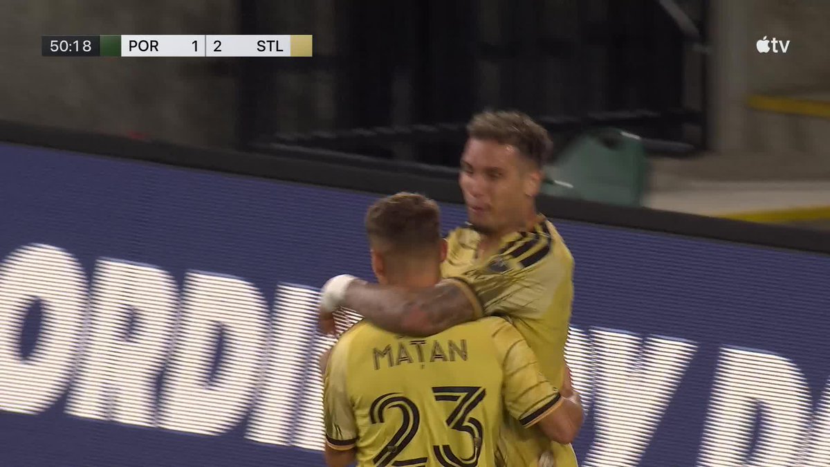Rafael Navarro gets his second of the night in Portland 👊