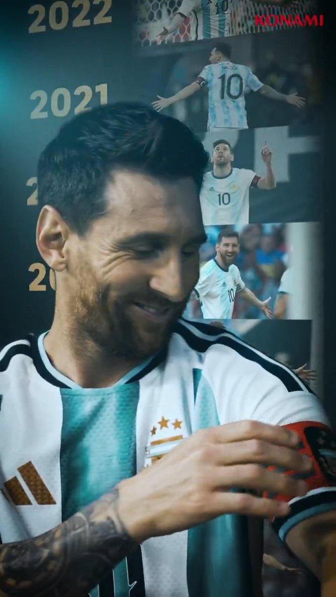 GRACIAS, LEO. THIS ISN’T GOODBYE. 数えきれないほどのゴール。 象徴的なセレブレーション。 アルゼンチン代表として数々の伝説を刻んだリオネル メッシ選手へ敬意を込めて、特別な記念カードを配布決定。 #イーフト #eFootball