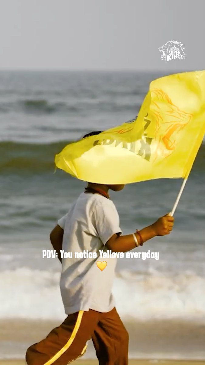 You see it. You feel it. 💛 #WhistlePodu #Yellove