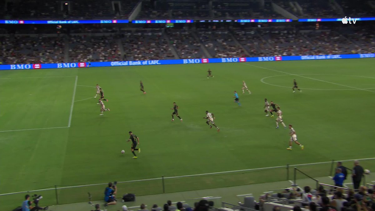 Armindo Sieb with a ROCKET. 🚀 What a way to score his first goal for LAFC.