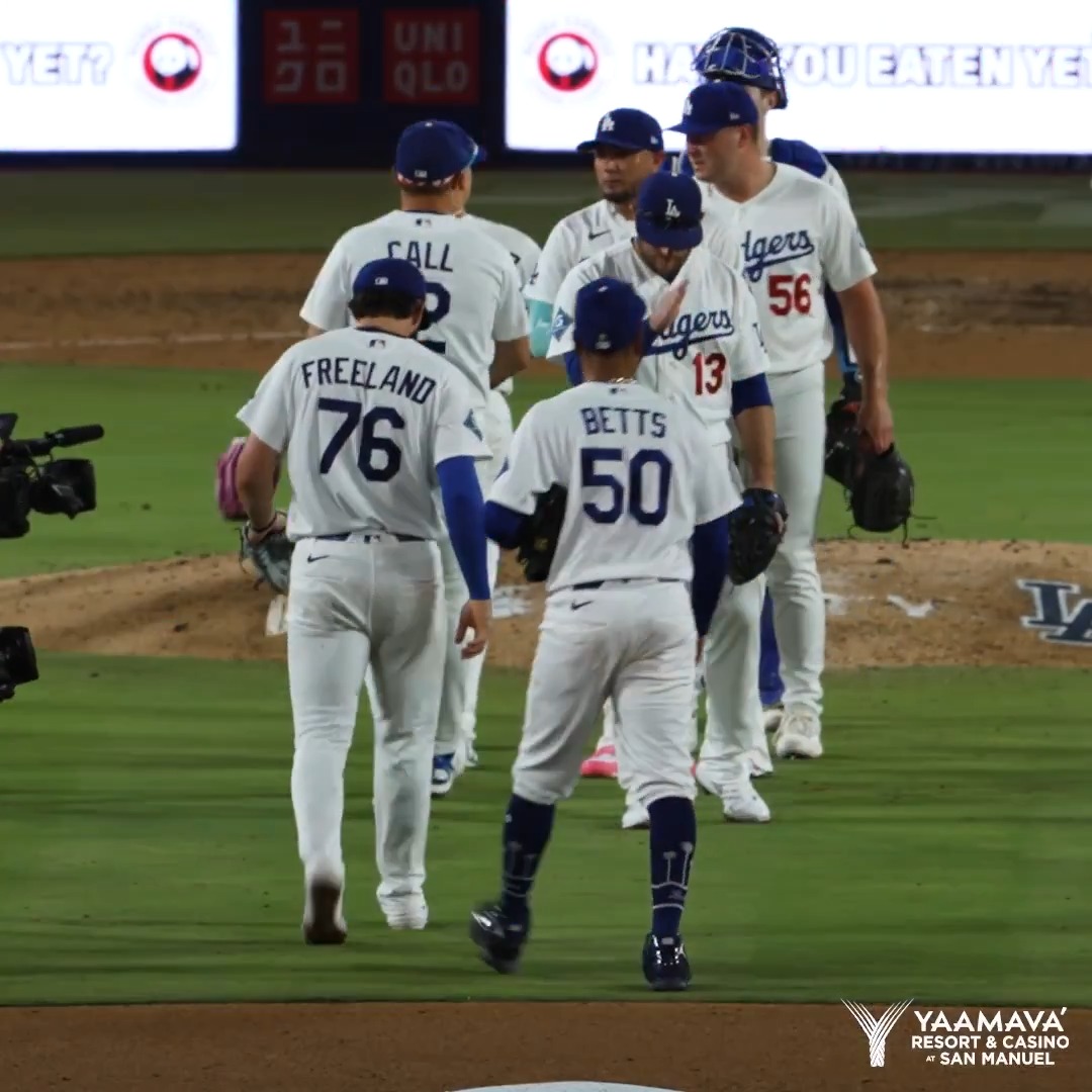 Victory formation! Dodgers x Yaamava' Resort & Casino