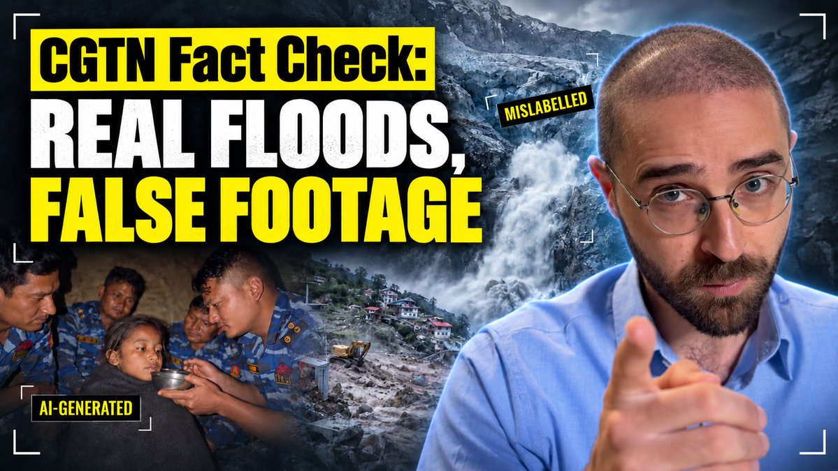 CGTN Fact Check: Real floods, false footage