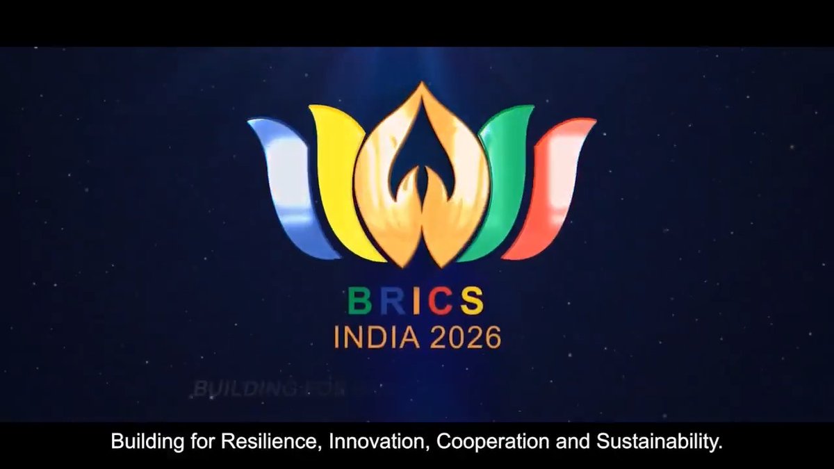 For a greener, healthier future. 🌱 Under India’s BRICS Chairship 2026, commitment is translating into meaningful action, accelerating clean power, solar energy and clean fuels, championing the right to seed, advancing health, and restoring our land. Sustainable action. Shared progress. A stronger future for all. #BRICS2026 #BRICSIndia2026 #IndiaBRICSChairship BRICS 2026