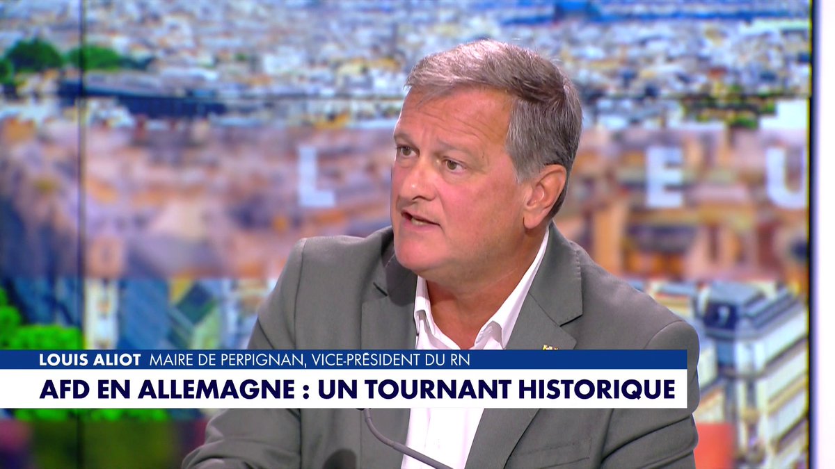Louis Aliot revient sur la victoire de l'AfD en Allemagne : «L'Union européenne est en train d'échouer dans la manière dont elle gouverne les affaires de l'Europe», dans #HDPros Toute l'info est à retrouver sur