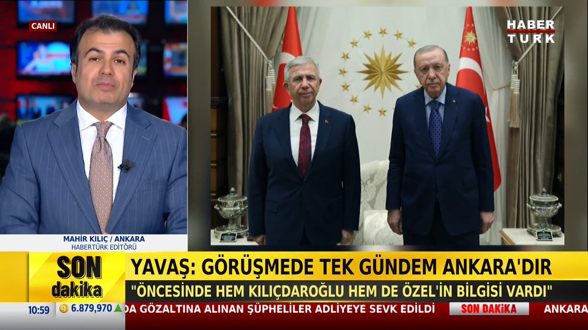 #SONDAKİKA - Mansur Yavaş: "Görüşmede tek gündem Ankara'dır"
