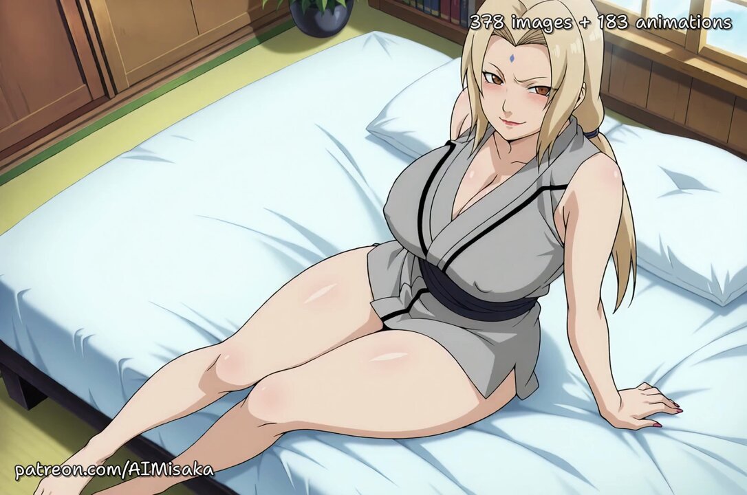 Tsunade - Naruto SFW animated preview #2 More in bio