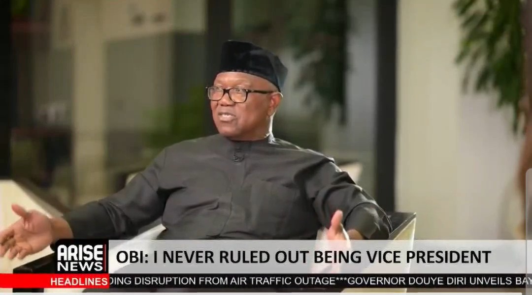 Ojy: “If there is an opportunity, would you step down for Atiku Abubakar as vice president?” Peter Obi: “I’m a candidate, Atiku is a candidate.” Ojy: “What if there’s a genuine alliance?”