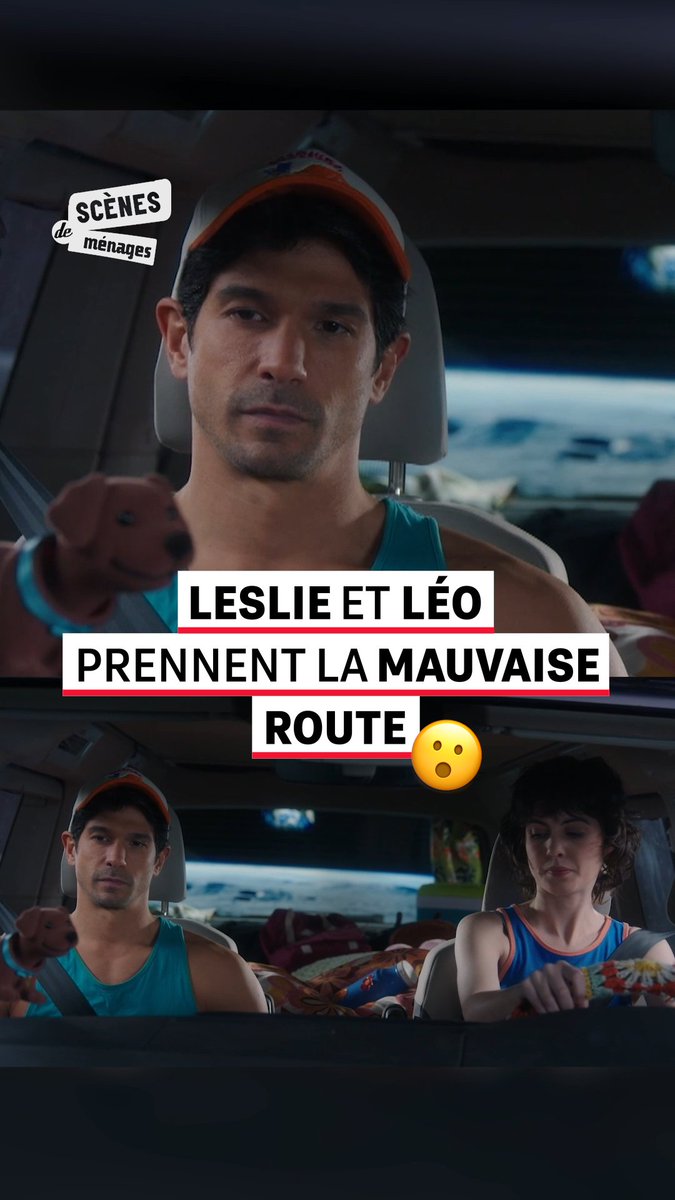 "On ne se serait pas paumés sur la Lune ?" Leslie et Léo prennent un dos-d'âne un peu trop vite ! 😂 #SDM, du lundi au vendredi à 20:40 sur M6 et en streaming sur M6+