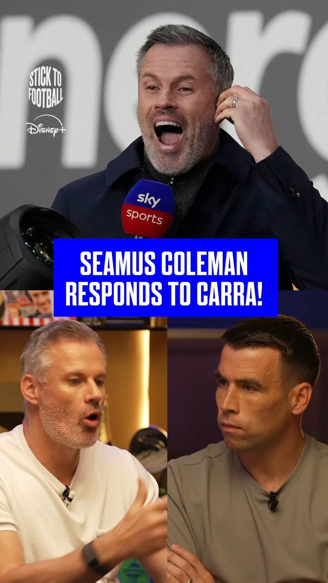 "You called us a disgrace!" 😳 "Let me use that in anyway I can..." 🤔 Carra’s criticism certainly didn’t go unnoticed in the Everton dressing room! 🔵👀