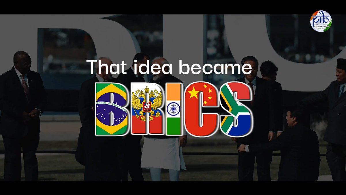 🌍 20 years. One journey. A shared vision for the Global South. ▶️What started as an idea in 2006 has grown into a powerful platform where nations come together, voices converge and possibilities take shape 🤝✨ ▶️In 2026, India 🇮🇳 takes the BRICS Chairship, bringing the 18th BRICS Summit to New Delhi with a vision driven by Resilience. Innovation. Cooperation. Sustainability ▶️From shared challenges to shared solutions, BRICS continues to look ahead, towards a future that is more inclusive, representative and sustainable🌏 #BRICS2026 #BRICSIndia2026 #IndiaBRICSChairship BRICS 2026