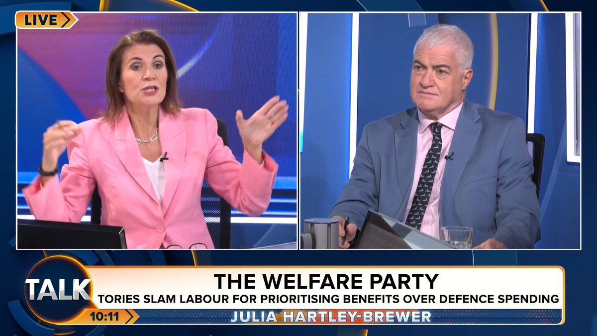 🚨"That's not what being HOMELESS is" Julia Hartley-Brewer rages at Andy Burnham and Labour saying lowering housing benefit will make people homeless when actually it just means they will have to downsize. "There isn't a HUMAN RIGHT to live in Kensington" Julia Hartley-Brewer