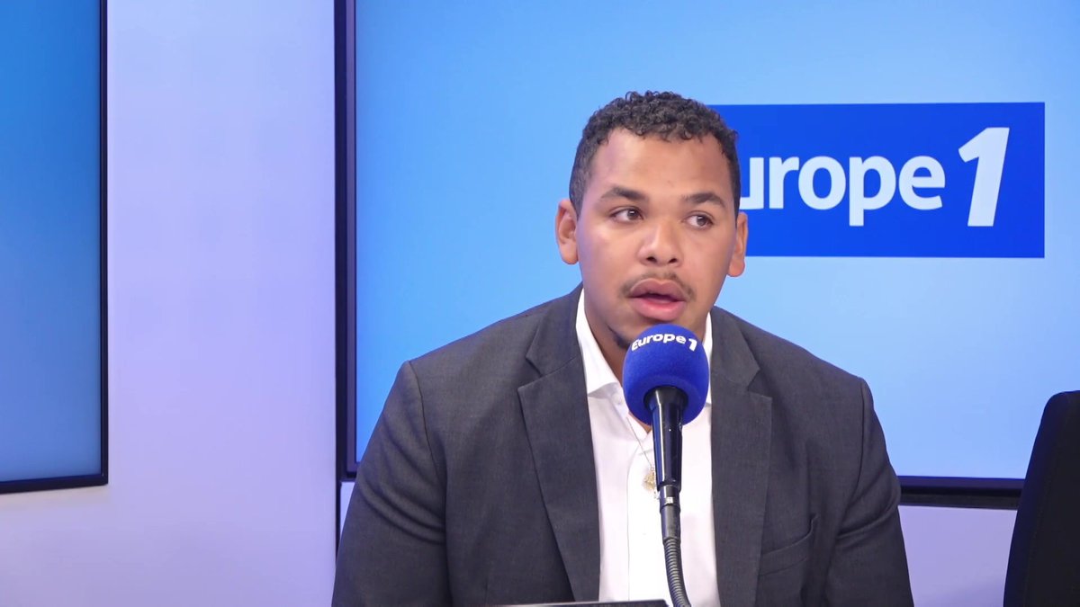« Les Français en ont ras le bol qu’on nous incrimine », dénonce Tony Bonalair Président du Rassemblement National de la jeunesse dans Christine Kelly & Vous sur #Europe1 Christine KELLY #ChristineKellyEtVous