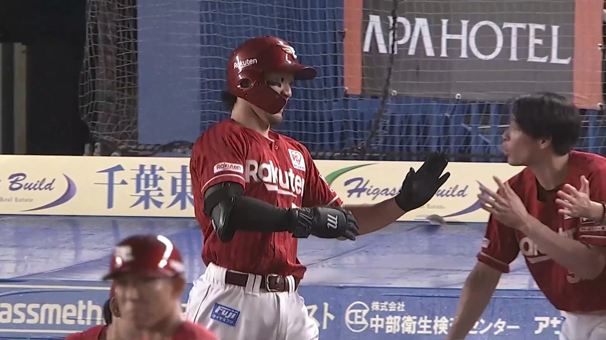 反撃の一発💪 東北楽天 YG安田 選手の第6号ソロホームラン🌈