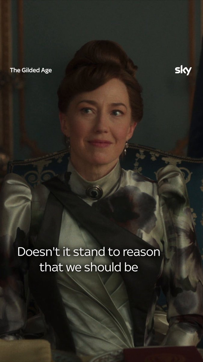 Among the elite, one false step can be your undoing. A new season of The Gilded Age coming 2 November on Sky.