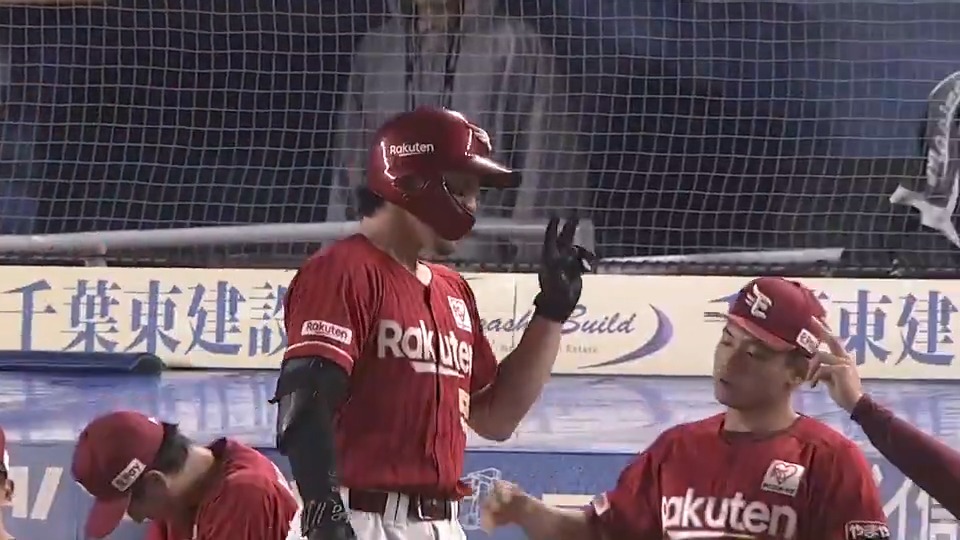 【4回表：M 4-1 E】 #YG安田 選手のソロホームラン！ 1点を返す！ ■YG安田選手コメント 打ったのは多分フォークです。 追い込まれていましたがしっかり反応できました。 1点ずつ返していきます。 （力強く） #RakutenEagles #強鷲革新