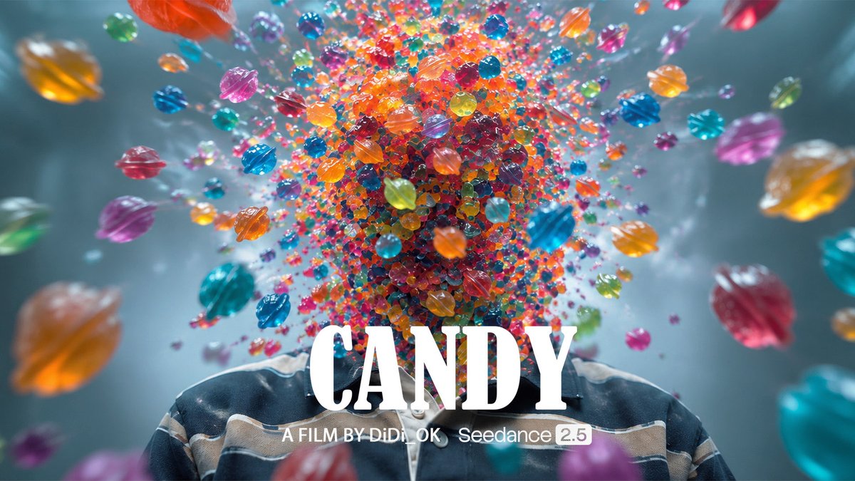 Our bet is that better AI will make films more personal. So I made a film where hurting someone turns you into candy. Would that make us civilised? Created with Seedance Enterprise 2.5. Happy to collaborate with BytePlus on this project. #seedance25