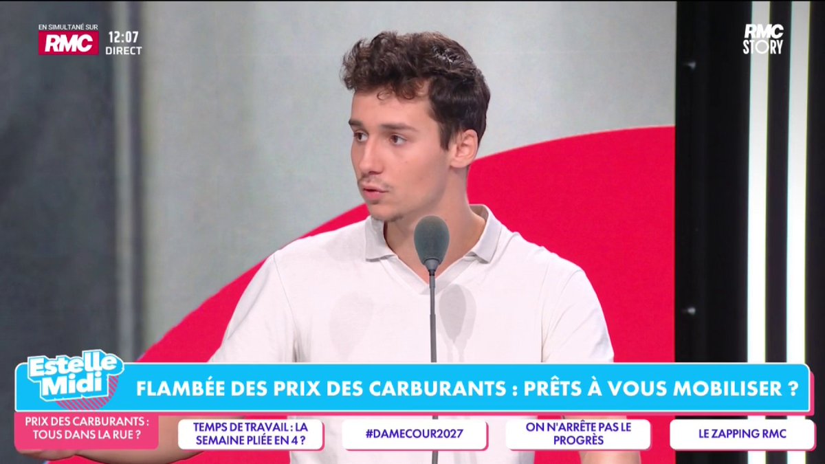 ⛽️ Prix des carburants 🎙️ Ilan Gabet : "Les politiques ne peuvent plus mépriser la colère et le pouvoir d'achat des Français ! Les 20% des plus riches gagnent 4,62 fois plus que les 20% les plus pauvres ! Quand on se dit de gauche, on doit soutenir ces personnes !"
