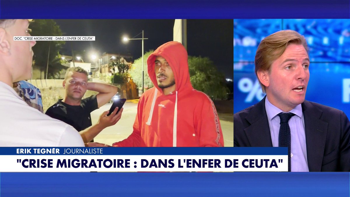 Erik Tegnér, journaliste, revient sur «l'enfer de Ceuta», dans #100Frontieres Toute l'info est à retrouver sur
