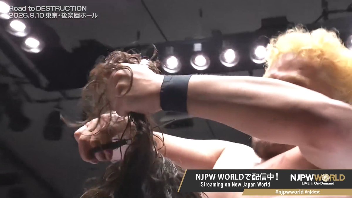 Barber 矢野 通¥💰💴（TORU YANO） ✂︎ Streaming now on #njpwworld #njdest
