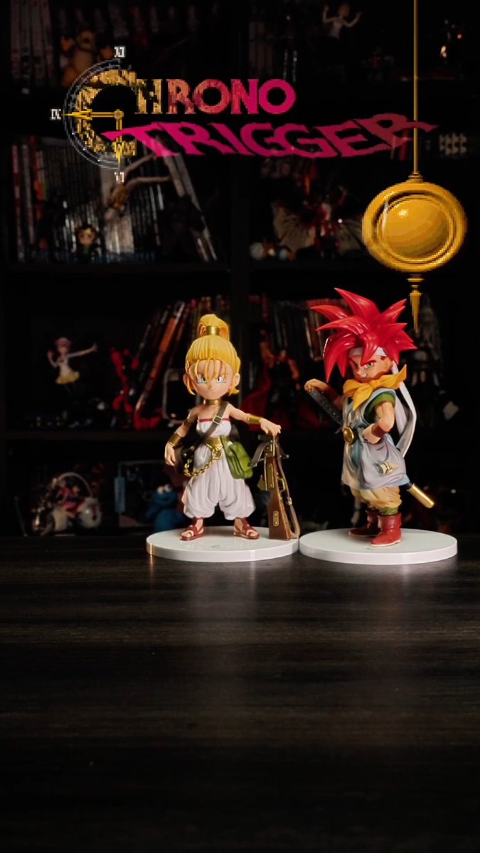 While stock lasts at HOBBY GENKI! A real pleasure to have these Chrono Trigger figures from SQUARE! Bringing Akira Toriyama’s iconic character design to life with sharp sculpting and vibrant colors, making it a must-have for any fan of the "Dream Team" RPG masterpiece.