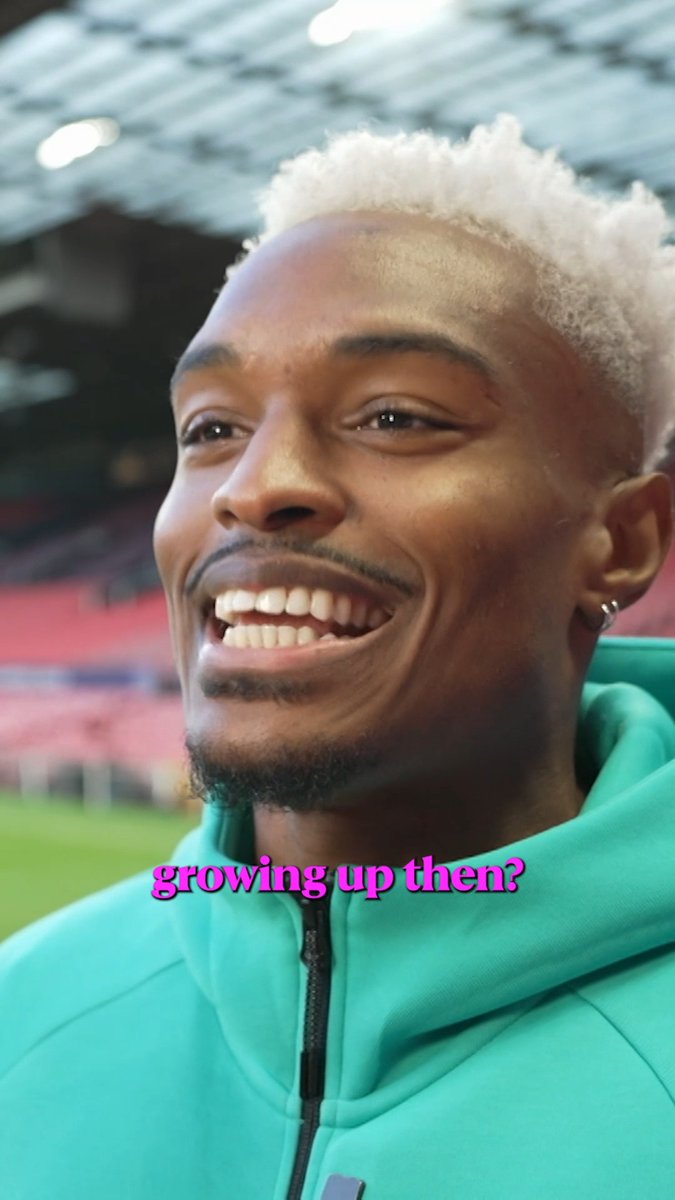Man United fan Joy-Lance Mickels can't wait to make his Champions League debut at Old Trafford for Sabah ❤️