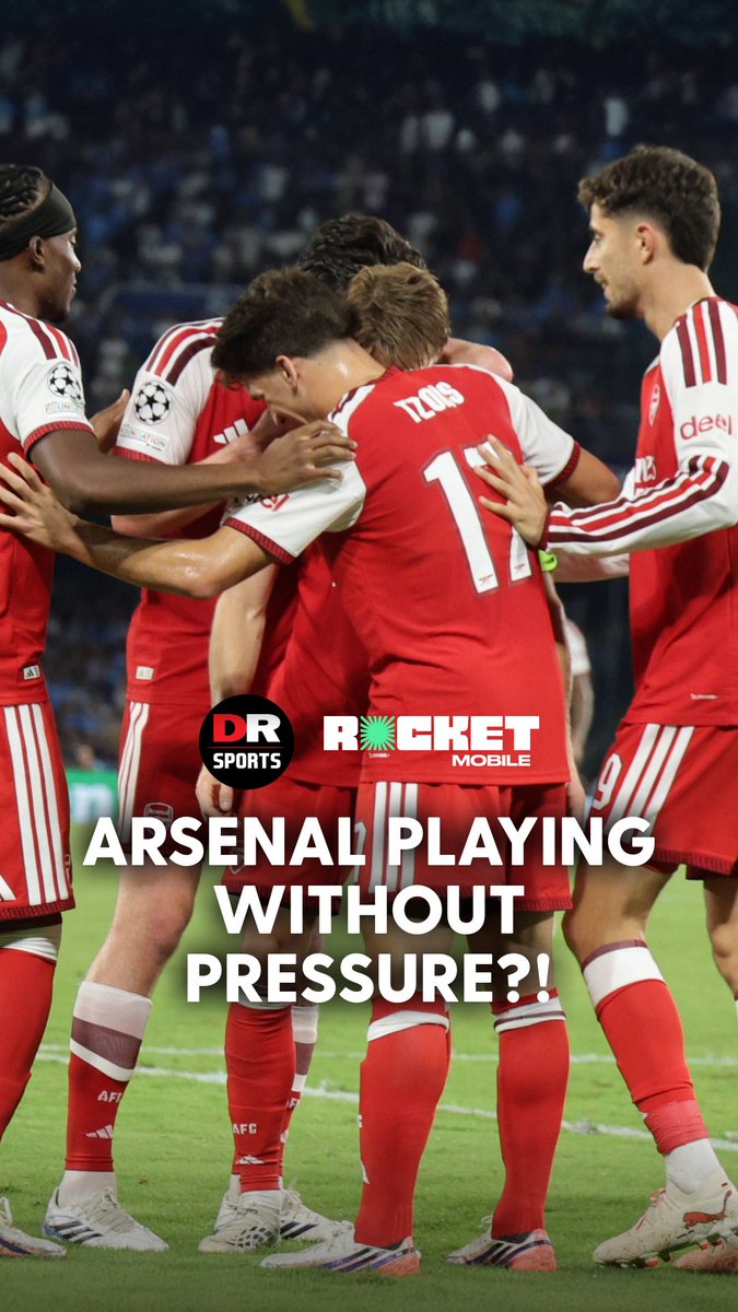 Winning the Premier League has taken the pressure off Arsenal! 😳 The Rocket Mobile Perks Programme is LIVE! Opt in for a private monthly Q&A with us + more Reward Drops 👉 #ad UK only. T&Cs apply. #LiveAt5