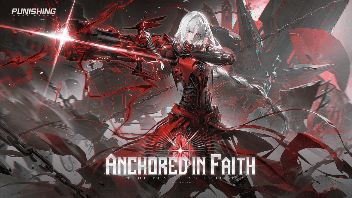 [Punishing: Gray Raven | Anchored in Faith PV] Family and interests, identity and stance, prosperity and decline. Overcoming obstacle after obstacle, faith will eventually run through every route—reuniting the divided world and its people once again. ———————————— Punishing: Gray Raven new version [Anchored in Faith] lives on SEPT 24, Punishing: Gray Raven × Date A Live V collaboration officially lives on SEPT 29! New S-Rank Omniframe [Adelyde: Anabasis] and S-Rank Collab Character [Kurumi Tokisaki] are coming soon!